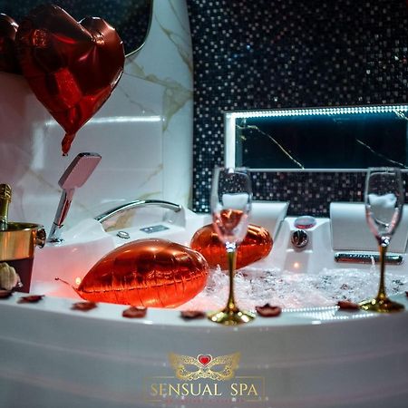Sensual Spa- Love Room Jacuzzi Hammam Terrasse Nancy Kültér fotó