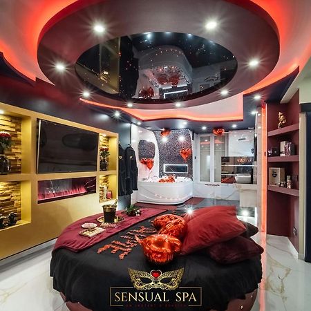 Sensual Spa- Love Room Jacuzzi Hammam Terrasse Nancy Kültér fotó