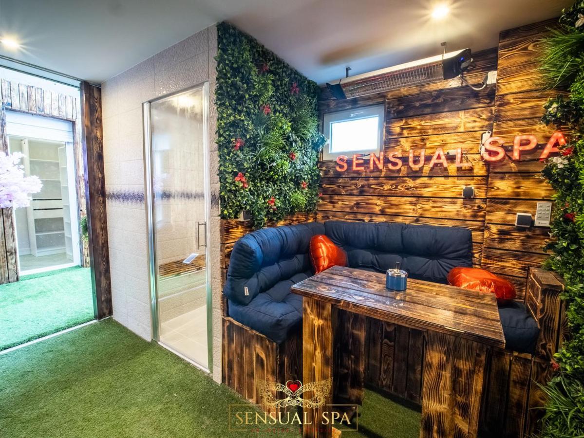 Sensual Spa- Love Room Jacuzzi Hammam Terrasse Nancy Kültér fotó