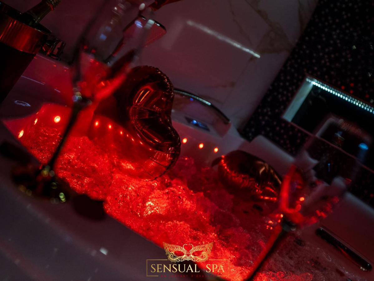 Sensual Spa- Love Room Jacuzzi Hammam Terrasse Nancy Kültér fotó